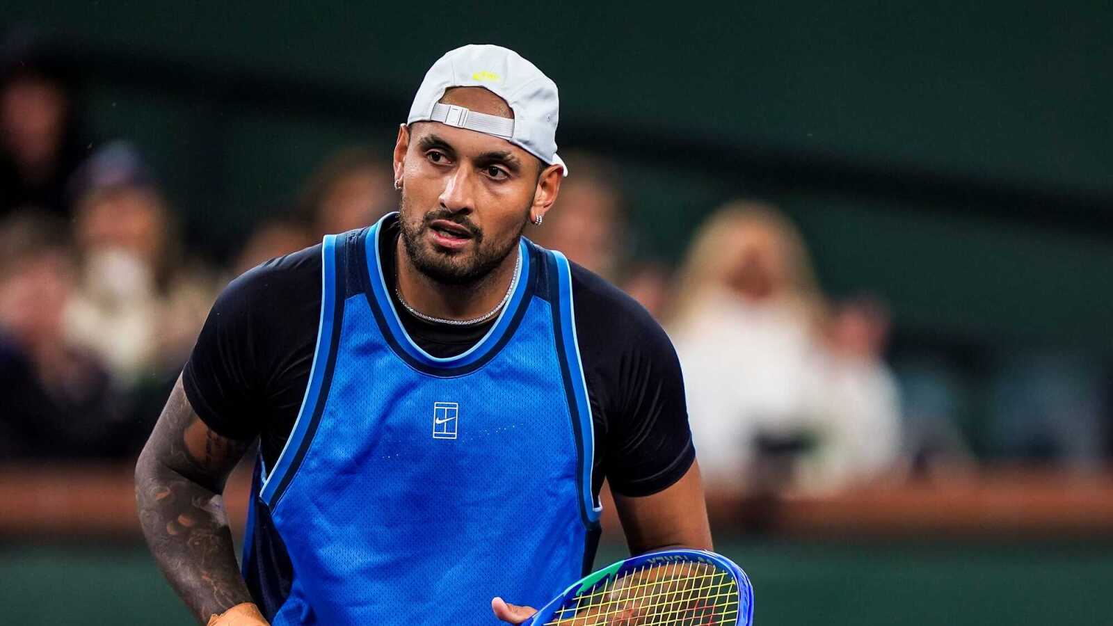 'Literally told the fan to come on over the fence': Nick Kyrgios hits back at criticism over playful Miami training session with young fan