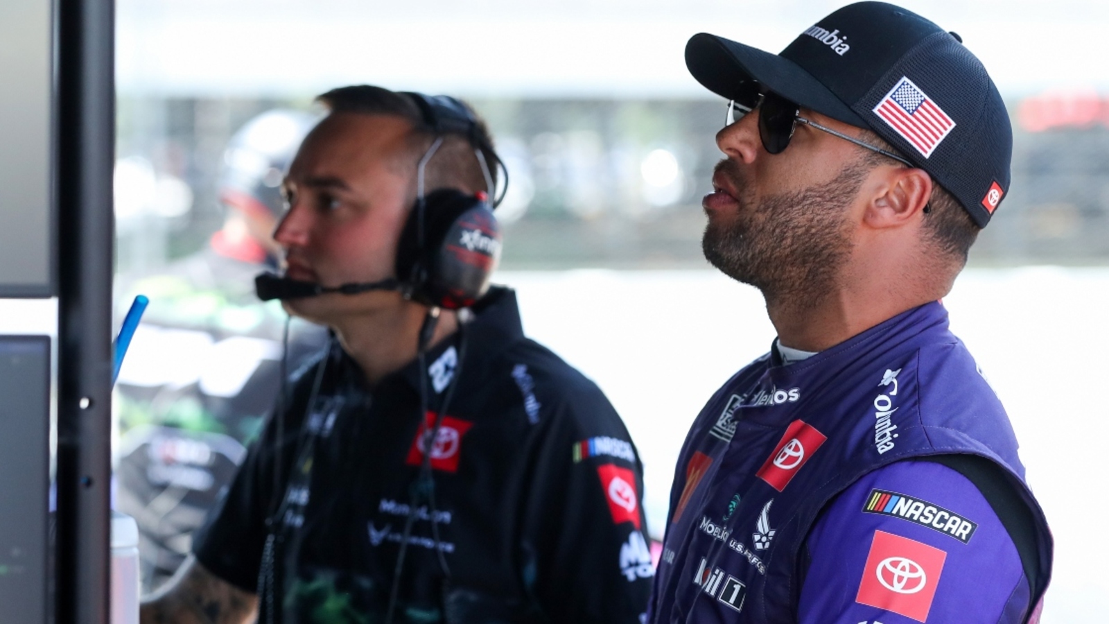Bubba Wallace cuts points deficit down after Ross Chastain falters at Pocono Raceway