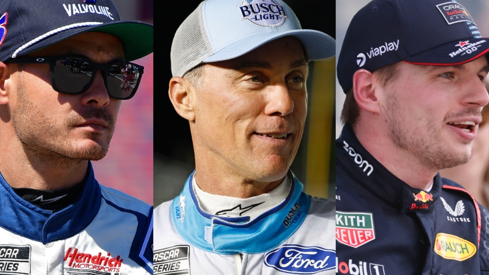 Kevin Harvick believes Kyle Larson is a better all-around driver than Max Verstappen