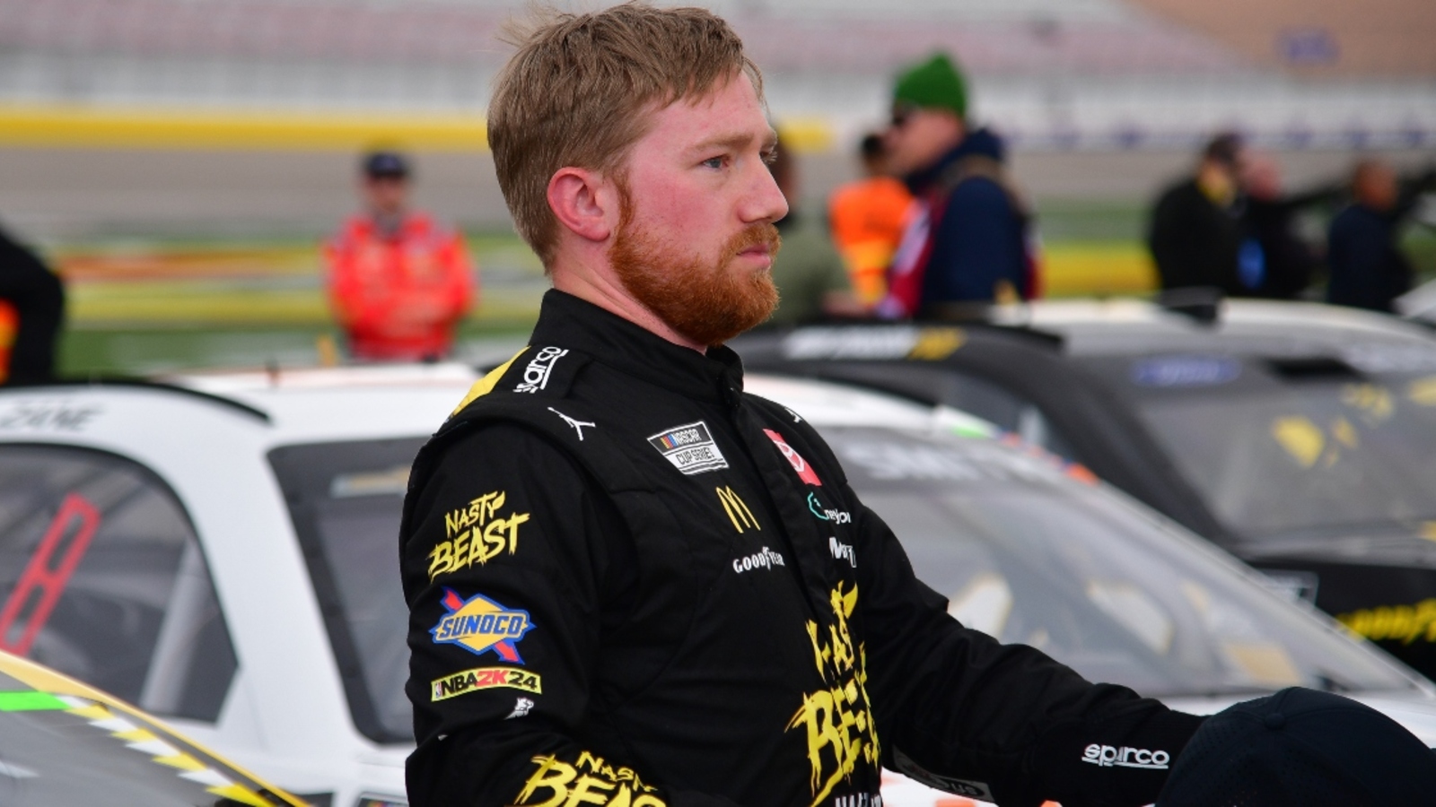 Tyler Reddick: Everyone had fans pointed at their cars during Nashville rain delay