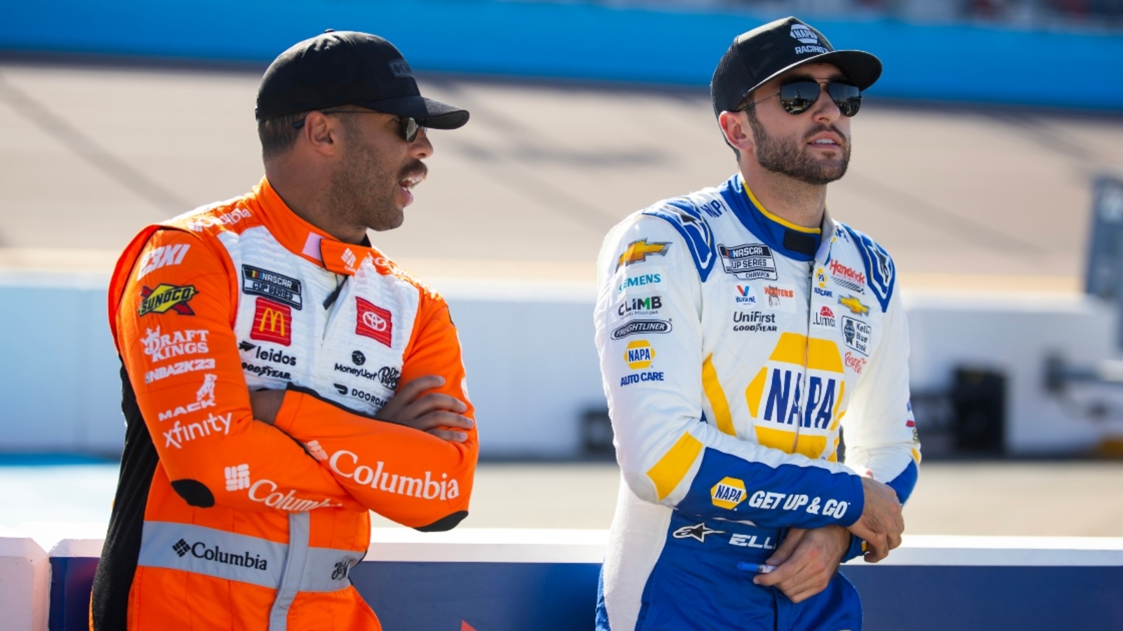 Dale Earnhardt Jr. compares Bubba Wallace, Chase Elliott post-race incidents at Chicago