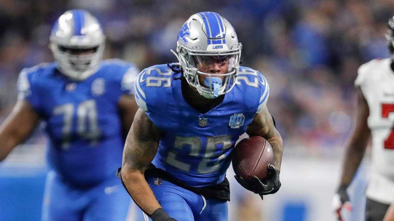 Lions RB suffers hamstring injury at practice